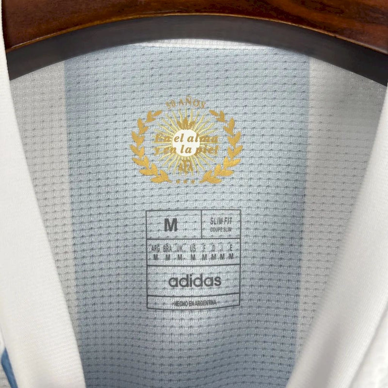 Camisa Argentina 2024/25 Adidas 50th Aniversário