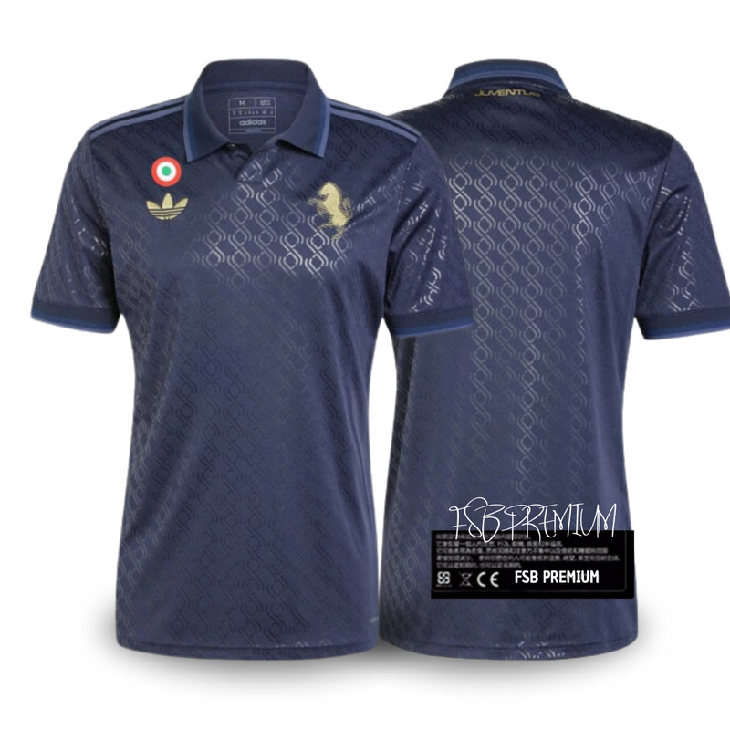 Camisa Juventus III 2024/25 Masculina - Azul/Dourada - FSB PREMIUM