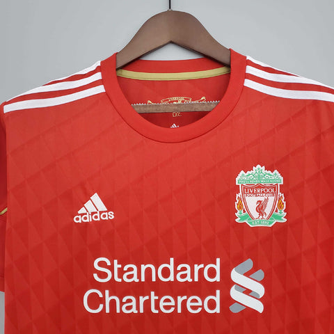 Camisa Liverpool Retrô 2010/2011 Vermelha - Adidas