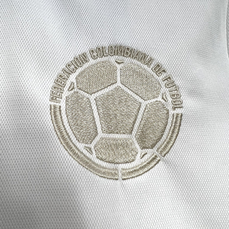 Camisa Colombia 24/25 Edição 100 anos - Branca