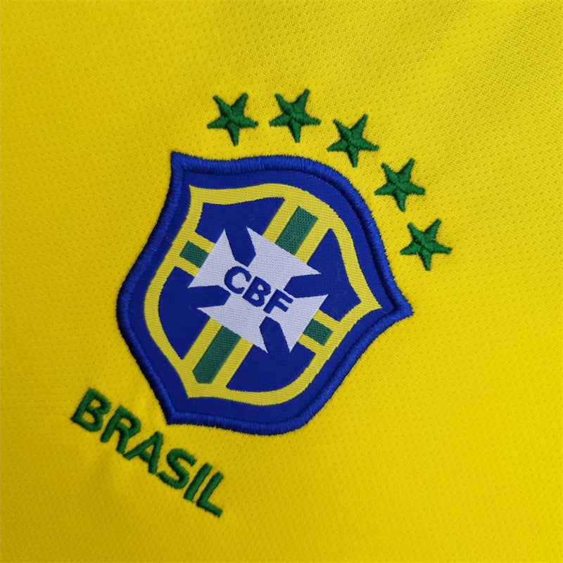 Camisa Brasil Rêtro- Versão 2004/06 - FSB Premium