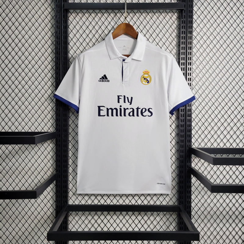 Camisa Real Madrid Retrô- Versão 16/17